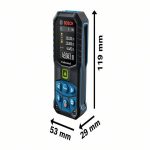 متر لیزری بوش مدل GLM 50-27 CG - آبی - Image 6