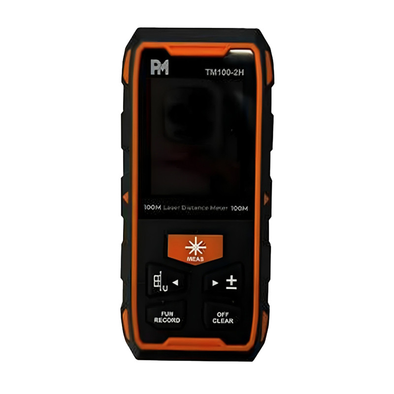 5b02eaa33115406890a21e0874f1edf3c1a2d9d2_1783755404-1 متر لیزری پی ام مدل TM100-2H برد 100 متر - مشکی - Image 1
