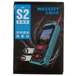 متر لیزری مایلسی مدل S2-80M - آبی فیروزه ای - تصویر 2